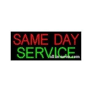  Same Day Service Business LED Sign