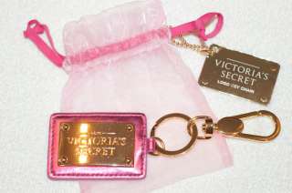 Brand New in Bag Victorias Secret LOGO Luggage Tag Key Chain