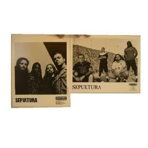  Sepultura Press Kit and 2 Photos Arise 