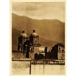  1925 Oaxaca Tower Church Santo Domingo de Guzman Mexico 