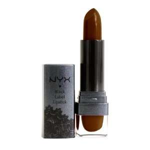  NYX Cosmetics Black Label Lipstick, Caviar, 0.15 Ounce 