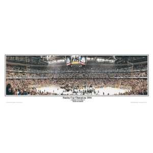Tampa Bay Lightning 2004 Stanley Cup Champs Panoramic Picture Art 