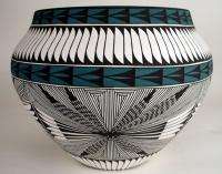 Acoma Pueblo Pottery, 8 5/8H x 10 7/8W, Corrine Chino  