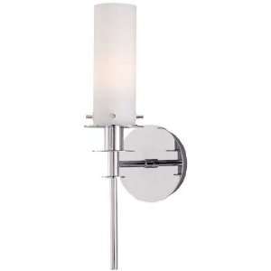  Lite Source LS 16111C/FRO Credence Wall Lamp, Chrome with 