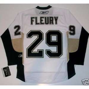  Marc Andre Fleury Pittsburgh Penguins Jersey Real Rbk 