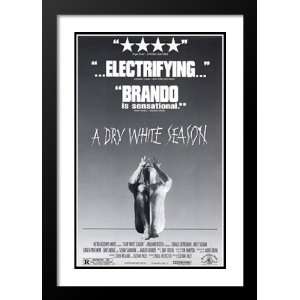  Dry White Season 20x26 Framed and Double Matted Movie 