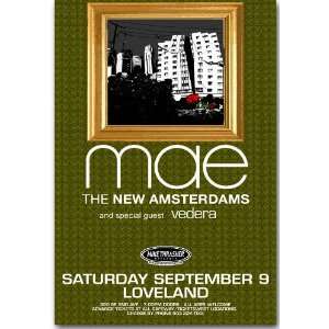  Mae Poster   Gr Concert Flyer   New Amsterdams