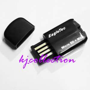 EagleTec USB Super Mini Micro TF SDHC Reader CAPSULE  