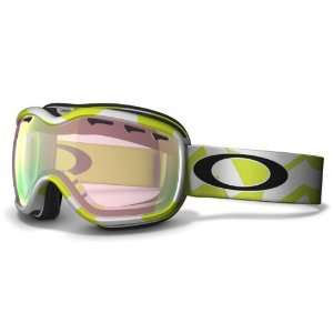   Asian Fit Snow Goggles (Green, VR50 Pink Iridium)