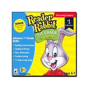  Learning Company Reader Rabbit 1st Grade Favorites with 