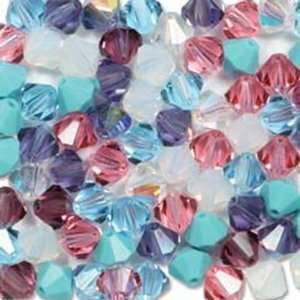   Bicone Czech Crystal Simple Nobles Mix Beads Arts, Crafts & Sewing