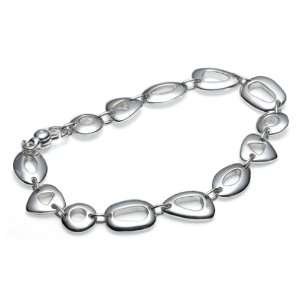  Zina Sterling Silver Geometric Bracelet, 7.5 Jewelry