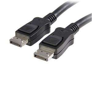  StarTech 6 ft DisplayPort Cable with Latches   M/M 