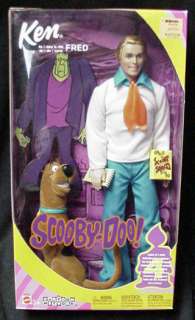 Barbie Scooby Doo Ken as Fred Cartoon Classic Doll  