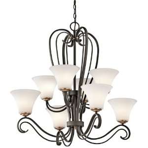   42986OZ Chandelier 8Lt Olde Bronze Claridge Court