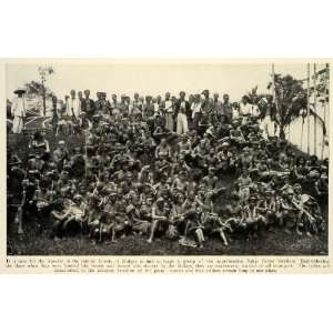  1928 Print Malaysia Forest Sakai Tribe Dwellers Slaves 