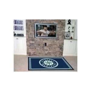  Seattle Mariners 5x8 Area Rug