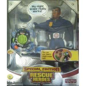  Fisher Price Special Edition Rescu Heroes Jake Justice 
