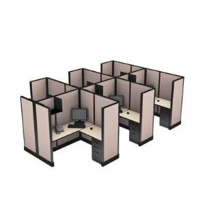   Height Space Saver Cubicles, Pod of 6 67H5x5P6GNMBU