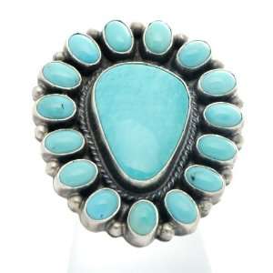  Big Turquoise Ring Jewelry