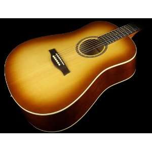  Seagull Coastline S6 Acoustic Guitar Creme Brulee Semi 