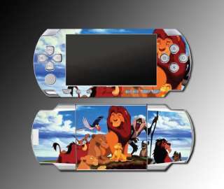 Lion King Simba Mufasa Scar Nala Game SKIN Sony PSP Playstation 