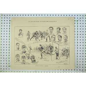  1889 Hocky Sport Surbiton Molesey Men Cattley Giffard 