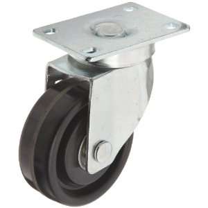 VersaTrac 27 Series Plate Caster, Swivel, Phenolic Wheel, Ball Bearing 