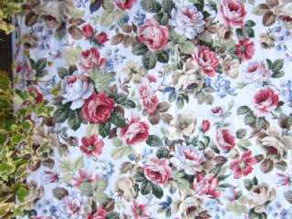 SANDERSON STYLE Country English Roses 2.5m remnant  