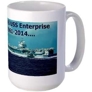  CVN 65 Enterprise Military Large Mug by  