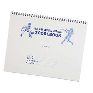  BASEBALL SCOREBOOK