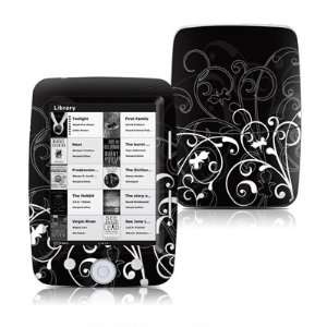  Bookeen Cybook Opus Skin (High Gloss Finish)   B&W Fleur 