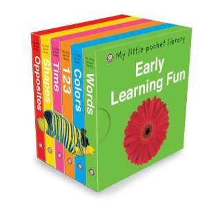  My Little Pocket Library Early Learning Fun [Hardcover 