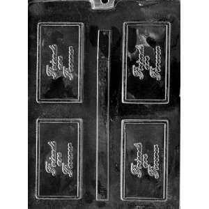   FRIENDS ARE FOREVER Business Card Candy Mold Chocolate