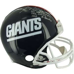   Taylor Giants Helmet with Stats Inscription