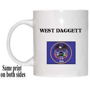    US State Flag   WEST DAGGETT, Utah (UT) Mug 