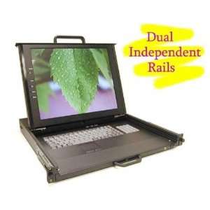  Linkskey 17 LCD Rackmount Console (Dual Independent Rails 