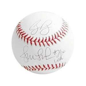  Jennie Finch & Casey Daigle Signed Rawlings MLB Baseball 