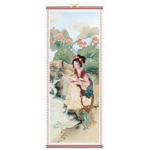   Scroll Picture Asian Art Home Decor   Feng Shui 