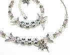 Girls Personalised Bracelet Gift Childrens Jewellery Christmas 