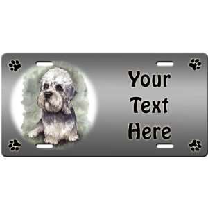  Dandie Dinmont Personalized License Plate Sports 