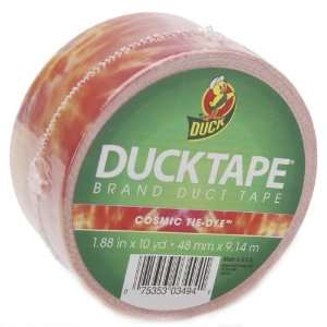  Patterned Duck Tape 1.88 Wide 10 Yard Roll Orange 