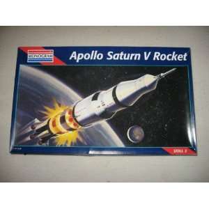  apollo saturn v rocket 1/144 scale model kit Toys & Games