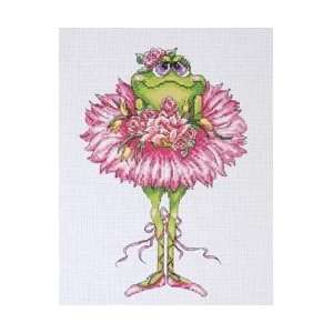 Frog Bouquet Counted Cross Stitch Kit 7X10 14 Count 