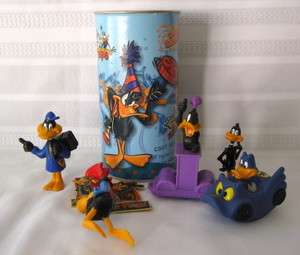 DafFy Duck Lot PVCs~Diecast~Magnet & Pin~Candy Can WB Looney Tunes 