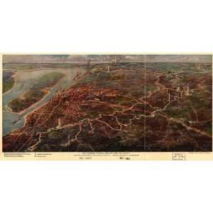    1925 Civil War map of Vicksburg Nat. Military Park
