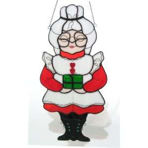  Mrs Santa Claus in Stained Glass 
