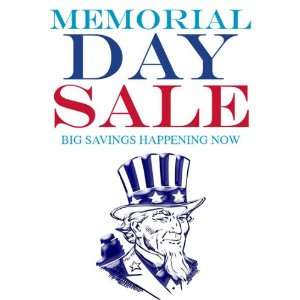  Memorial Day Sale Uncle Sam Sign