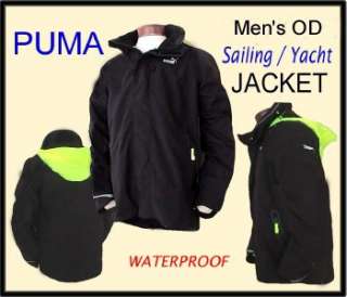 PUMA $300 OD Sailing WATERPROOF JACKET w/Watch Window S  