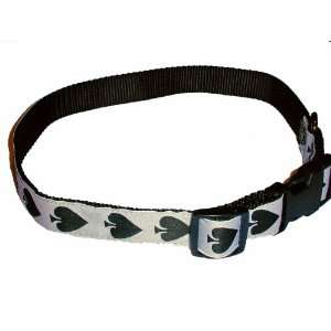  Sandia Pet Products Spades Pattern Large Dog Collar 
